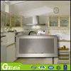 Aluminum framework kitchen cabinet glass door abrasive frame frosted glass cupboard door black glass and aluminum frame