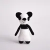 Crochet Knit Panda Bear Amigurumi Handmade Panda Crochet Toy Amigurumi Crochet Knitted Animal Amigurumi Stuff Panda Dolls Toys