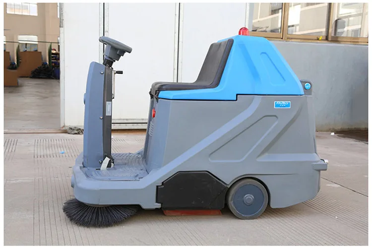 green machine street sweeper