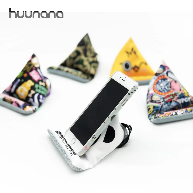 

Ready To Ship Huunana x Happiplayground Brand Universal Microfiber Mobile Phones Bean Bag Holder Tablet Stand