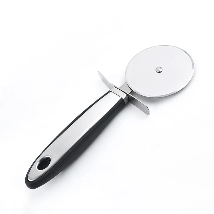 

Pizza Wheel Cutter, Stainless Steel Pizza Slicer Server with Plastic Handle, Customized