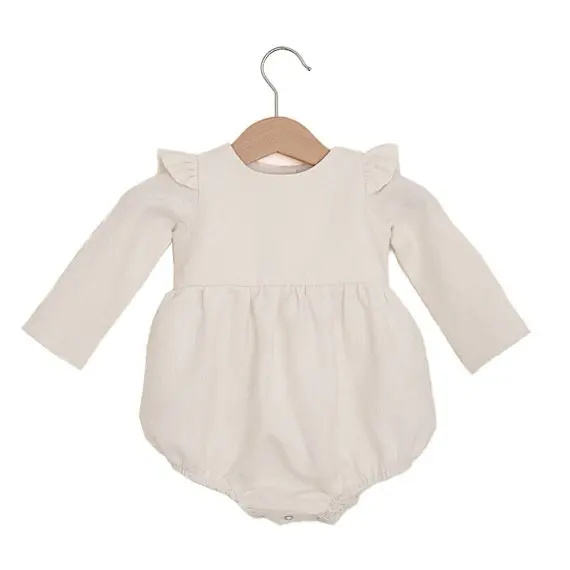 

spring summer baby wear gift set girls boutique toddler linen cotton romper 100% cotton baby romper, As the picture show