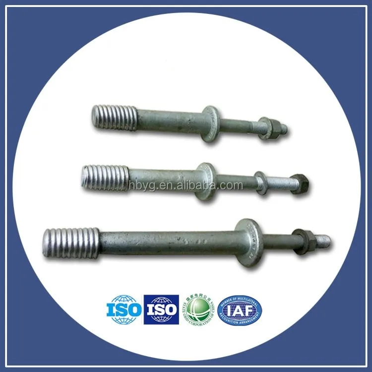 Hot Galvanized Spindle Insulator High Voltage Insulator Spindles For ...