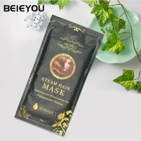 

Beieyou Wholesale Olive Essence Care Hair Mask Collagen Silicone Free Oil Steam Keratin Repair Hair Mask Cap