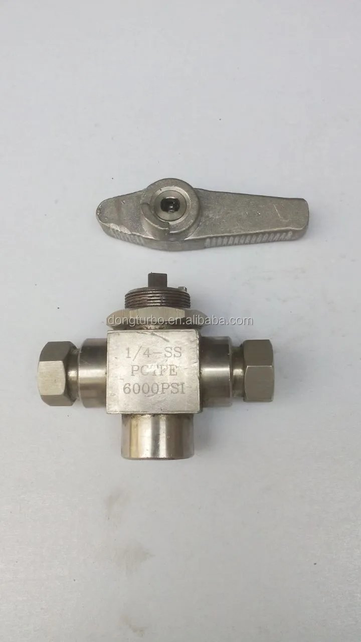 
high pressure three way ball valve for cng dispenser 