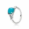 Gift items for 2018 Vibrant Spirit Ring, Scuba Blue Crystal bijoux diamond engagement rings jewelry women