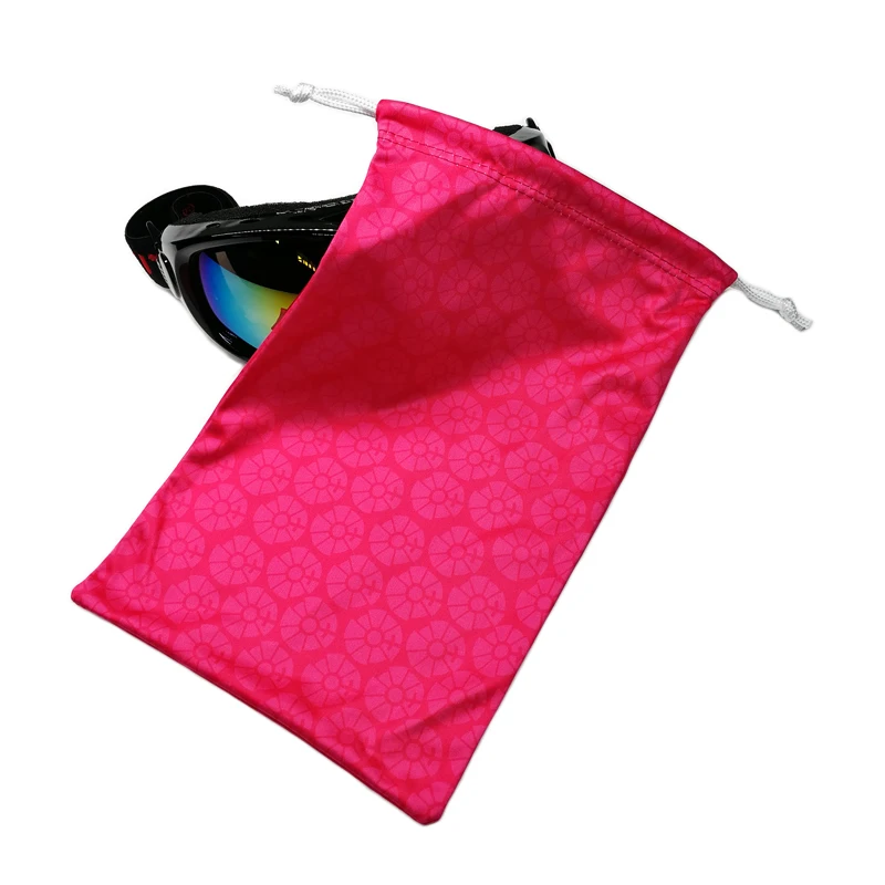 

custom microfiber bags for goggles/ski goggles, Custom colors