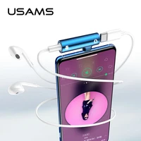 

USAMS US-SJ277 mini mbps smartphone 90 degree travel dual usb port wall power adapter charger