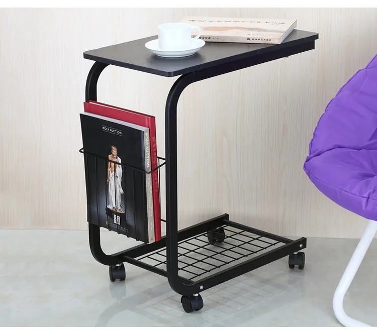 Portable Multifunctional Bedside Laptop Desk /coffee Table With