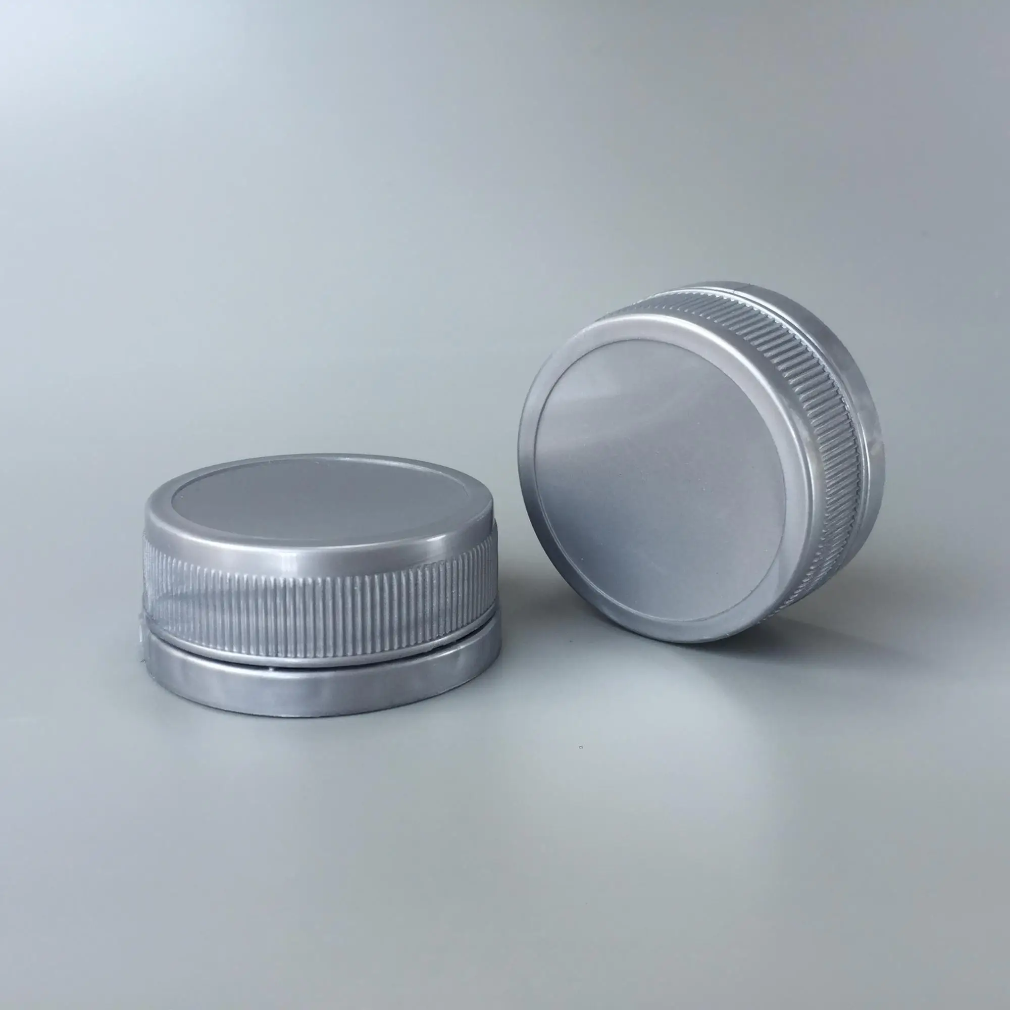42 Mm White Tamper Evident/ Tamper Proof Plastic Oil Bottle Caps For