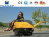 hot sale walking type vertical double cylinder diesel road roller