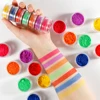 Private label Cosmetics loose eyeshadow powder pigments neon pigments matte shimmer metallic pigments 7 colors a bundle