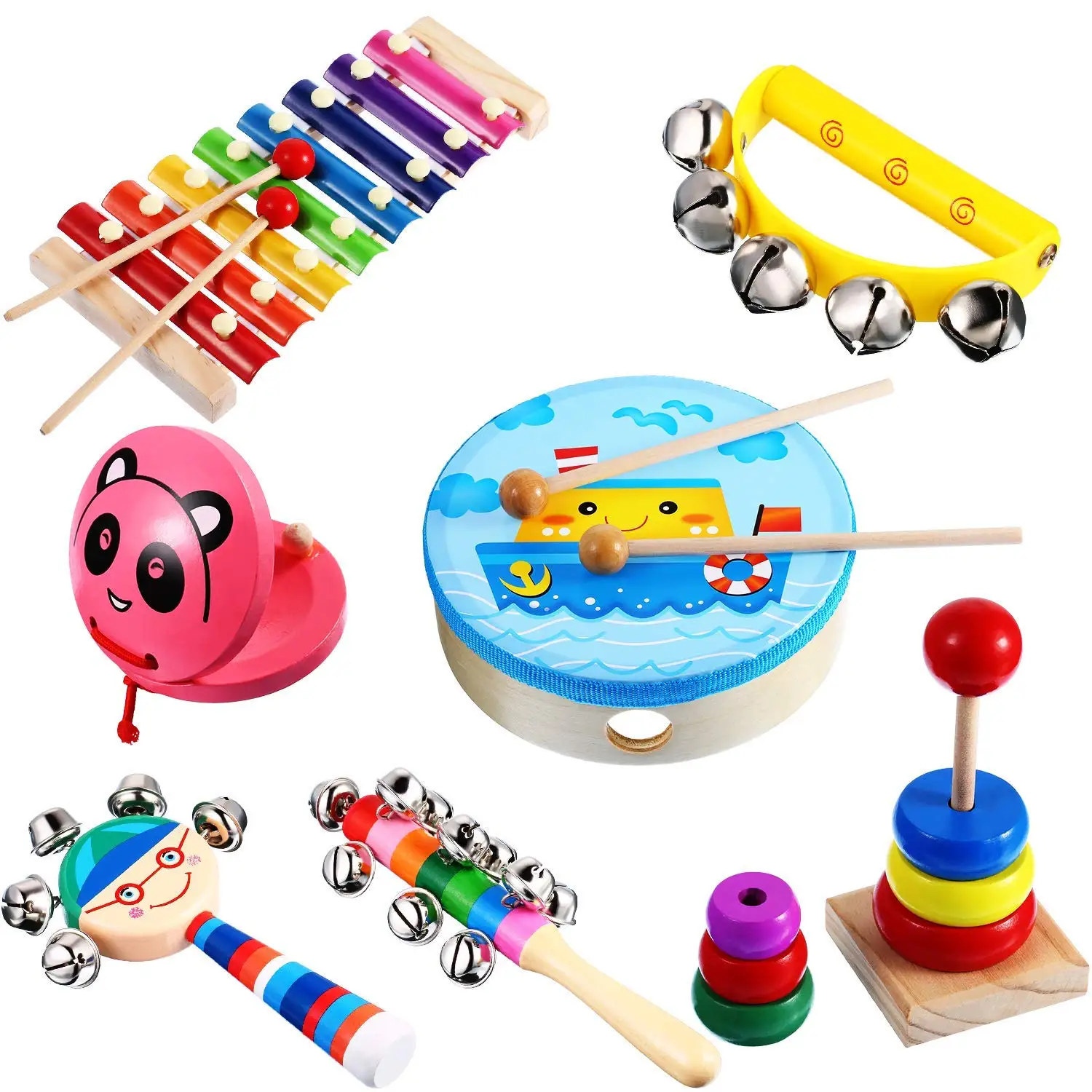 Buy LuaLua Toddler toys Musical Instruments for 1 2 3 year olds 27 pcs