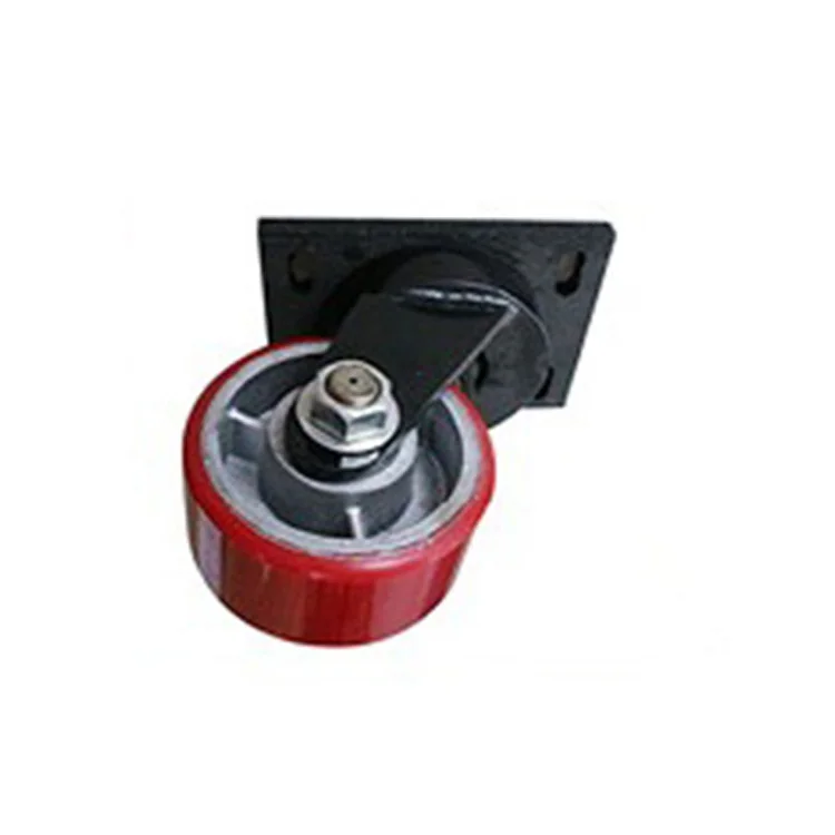 

super heavy duty 1500KGS loading capacity industrial caster wheel diameter 150mm 75mm width steel core with soft PU tread