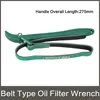 11 inches oil filter wrench strap alloy handle belt type non-slip adjustable for most cars and light trucks