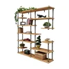 INDUSTRIAL PIPE Furniture Wood Industrial Pipe Shelf Book Shelf