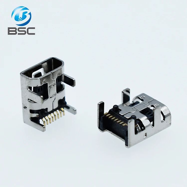 DIP MINI USB 8pin right angel female jack charging connector for PCB for Digital Camera China Supplier.jpg