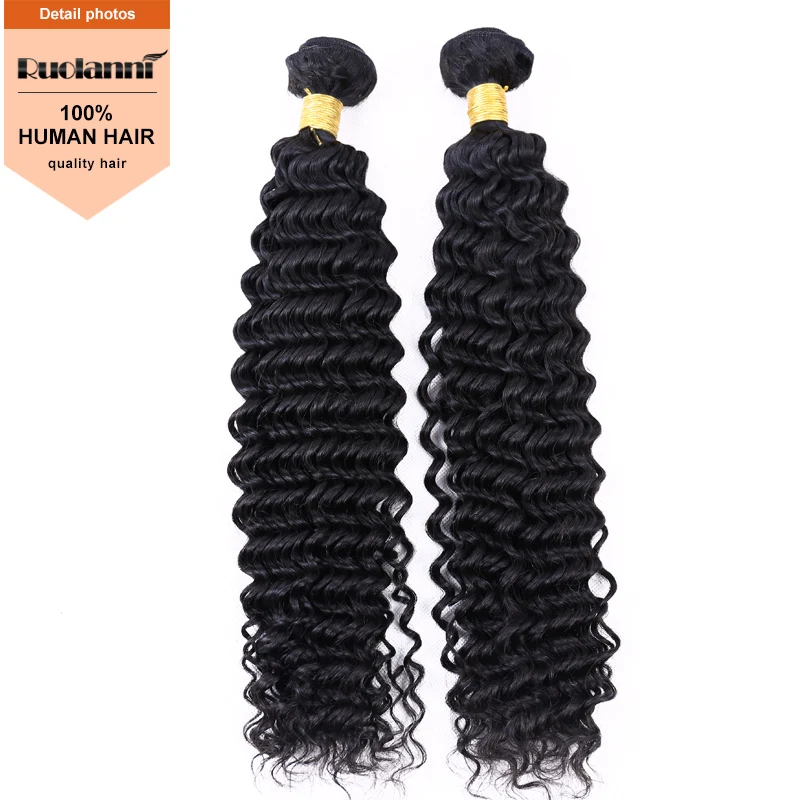

superior quality 100% unprocessed deep wave virgin hair extension