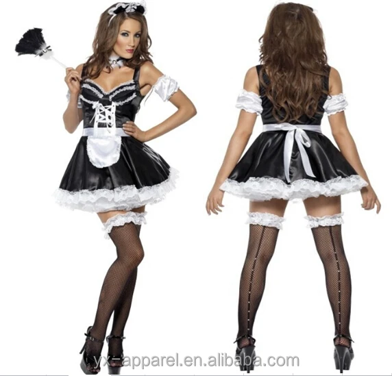 black and white santa costume