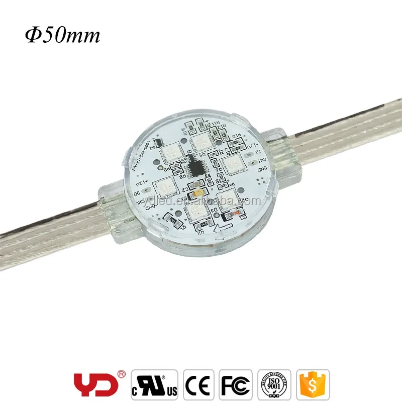 
YD CE FCC Public Led RGB Pixel Lighting Projects for Bridge 