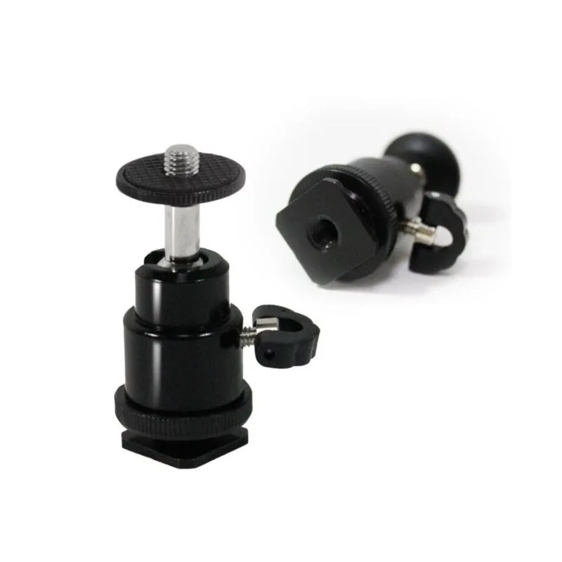 Aluminum Ball Head Mount Universal 360 Degree Swivel Rotating Mini ...