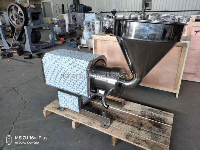 Automatic Almond Cocoa Roaster Rose Jam Grinder Pistachio Seseme Paste Grinding Peanuts Butter Making Machine Production Line