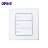 September expo High End 3 Gang 1 Way Switch Household European Standard Light Switch