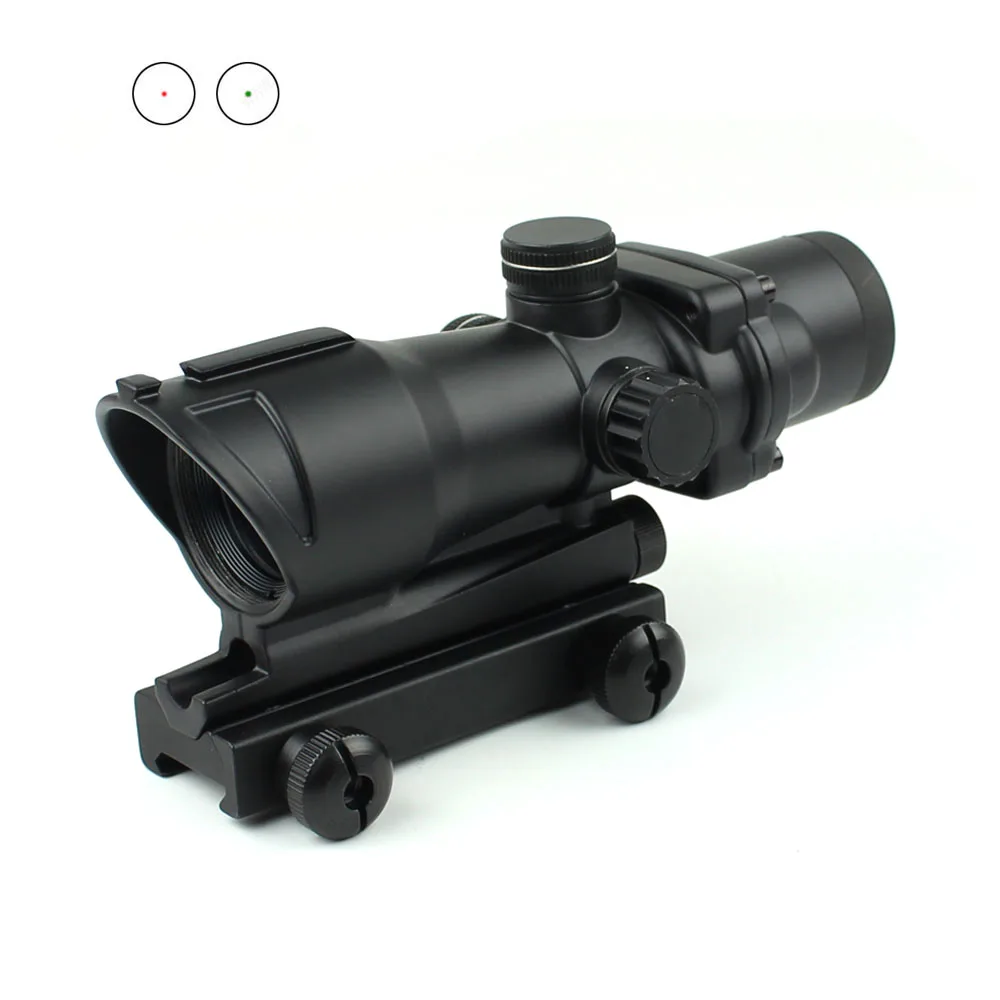Acog Air Gun Scopes With 20mm/11mm Rail Mount 1x32 Red Dot Sight Us