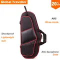 1 Piece Steel wires inside protect Shockproof Lightweight Soft Alto Saxophone Case Alto Saxophone Backpack Alto