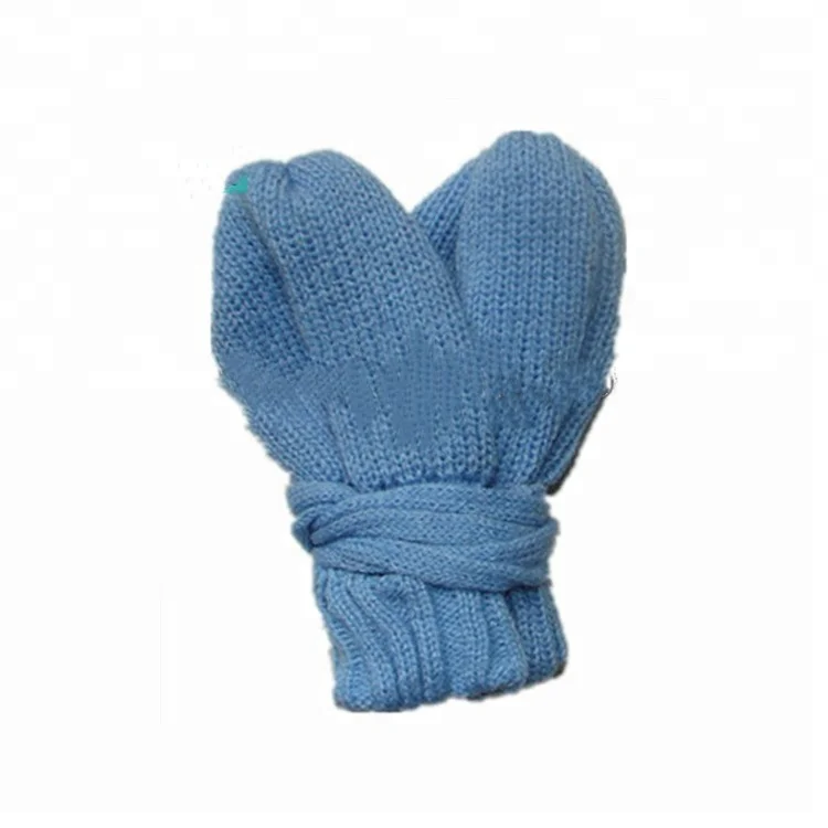 baby gloves with string