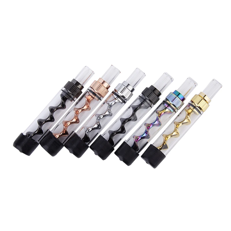 dry herb V12 mini twisty glass bluntss wholesale with high quality