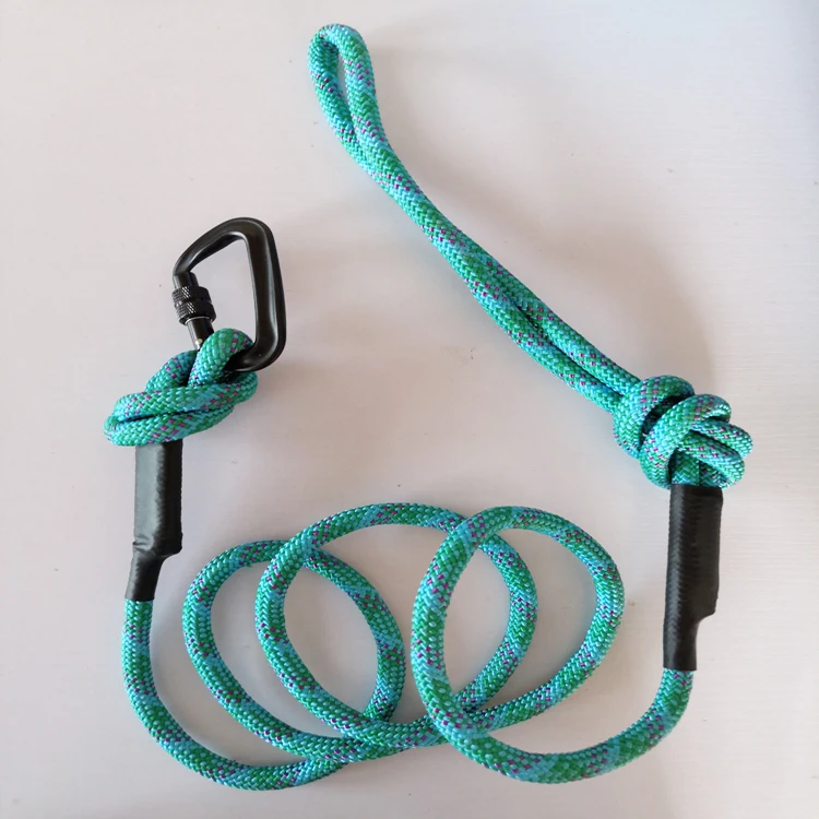 

Nylon Climbing Rope Dog Leash on sale, Green color stocks