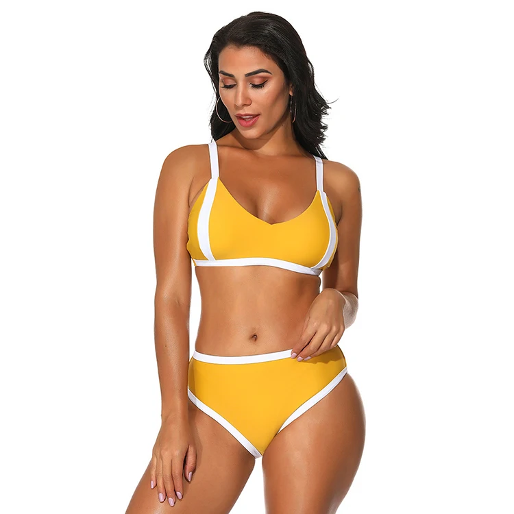 

Customized You Brand Latest Design 2019 Brazilian Two Piece Set Women Sexy Swimwear Bikini Swimsuit