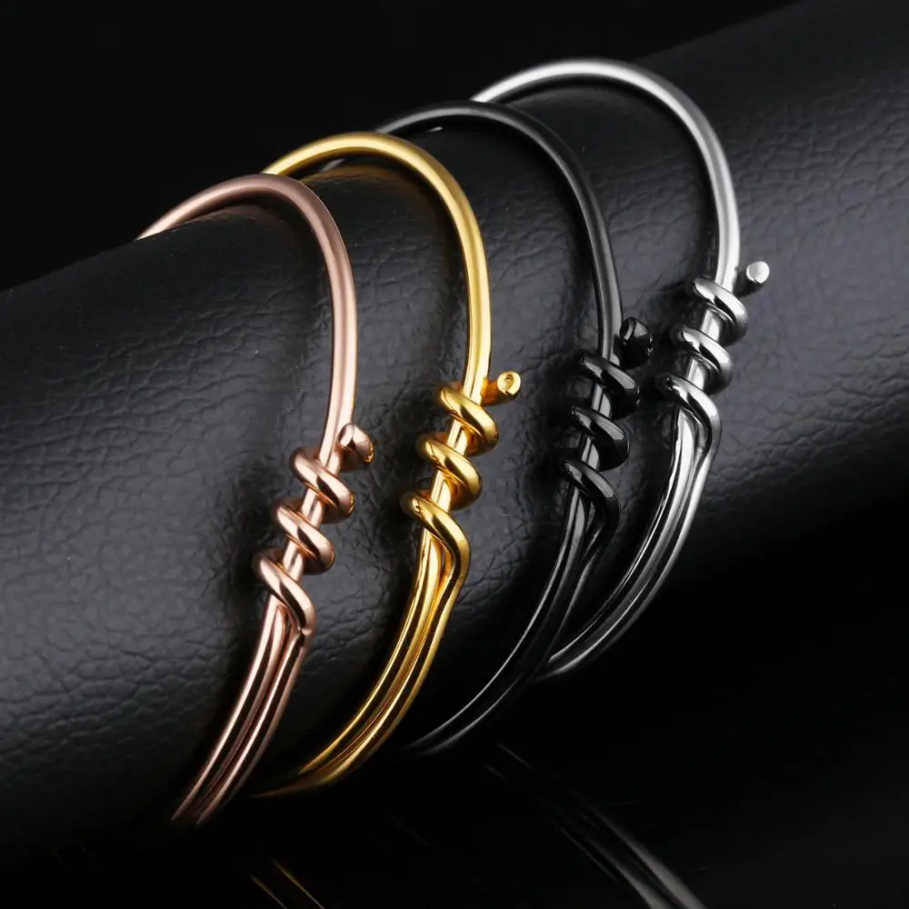 Wholesale Men Jeweley Custom Stainless Steel Cuff Bracelet Personalized Bracelet