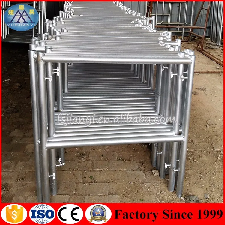 Tubular Steel Movable Ladder Frame Scaffolding Stage Platform - Buy ...