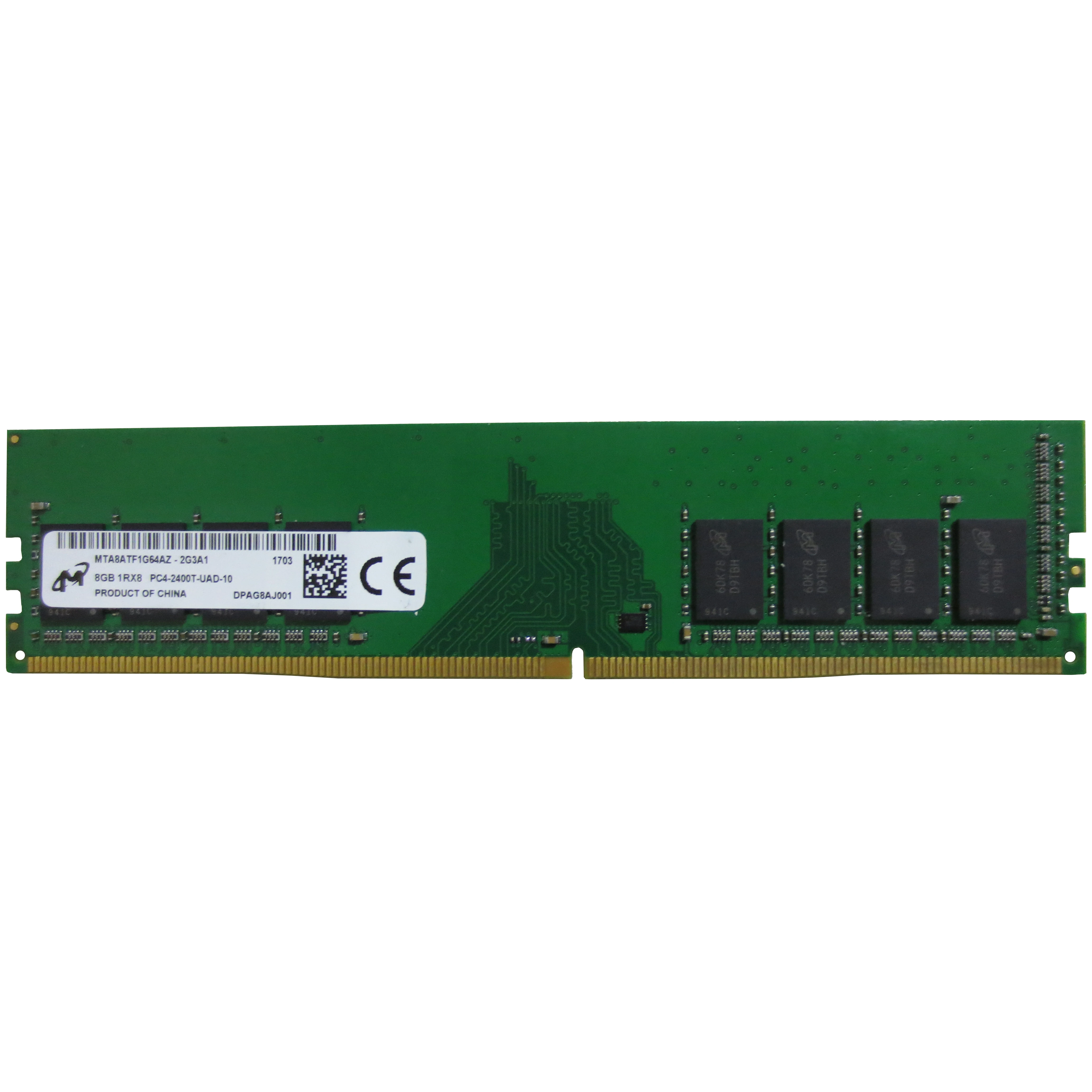 

Micron DDR4 8GB 2400MHZ 19200 desktop computer memory module