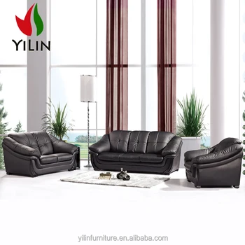 Home Furniture Living Room Couches Leather Sofa Set 5 Seater Sofa