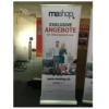 Portable Retractable Competitive factory price deluxe flex banner stand rolls deluxe roll up banner stand