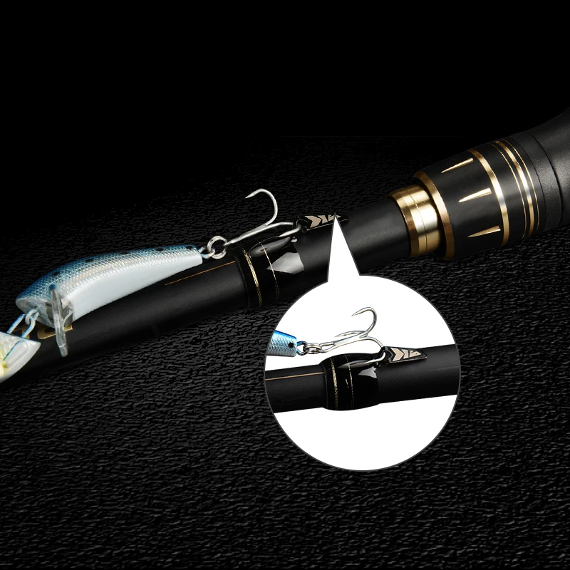 3.6-6.3 M Portable Telescopic Carbon Fiber Carp Spinning Fishing Rods Tackle GAU 