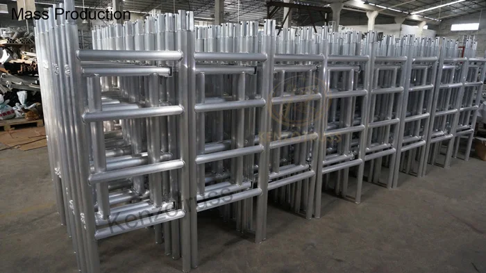 Outdoor aluminium scaffolding tower material for sale 