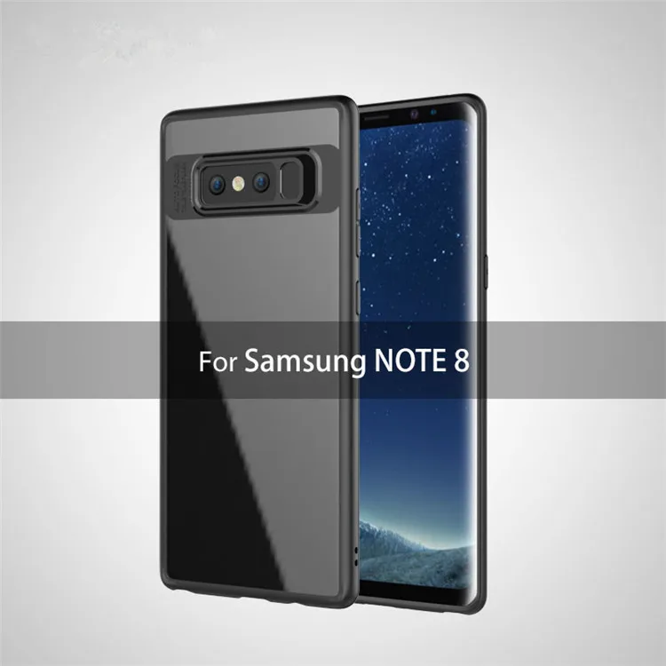 

New eagle eye series transparent clearTPU PC plastic mobile phone cover case for Samsung Galaxy Note 8