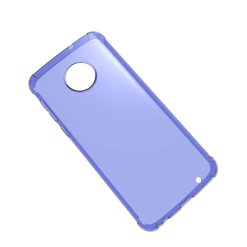 Transparent Shockproof soft Tpu cover case clear case For Motorola moto G6 Plus
