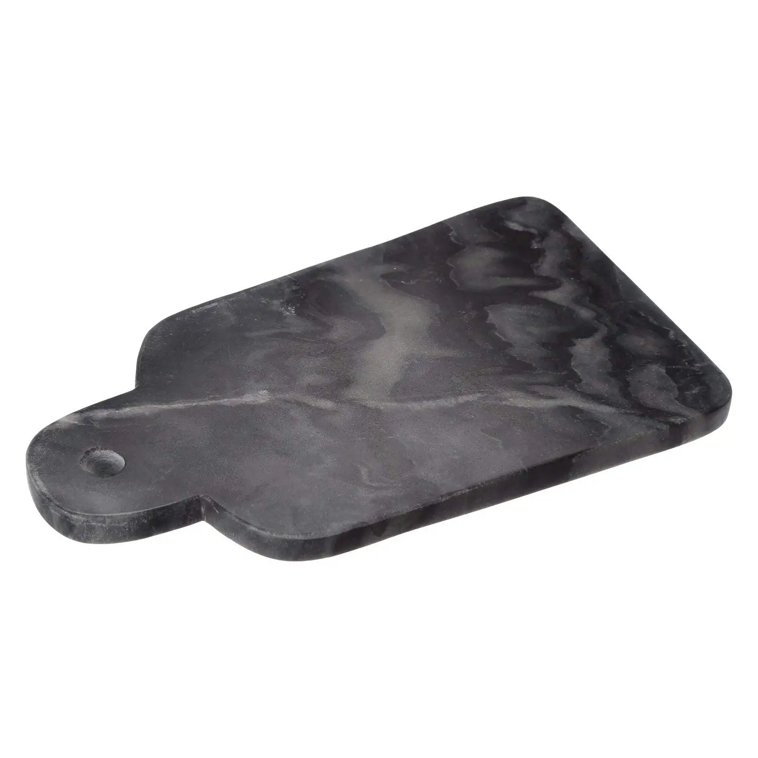 Serving Plater Creative Home 74752 Natural Stone Black Marble 12 x 12 Cheese Board