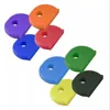 Key Cap Covers Rings, 32 Pack, 8 Assorted Colors Key Identifier Tag Covers