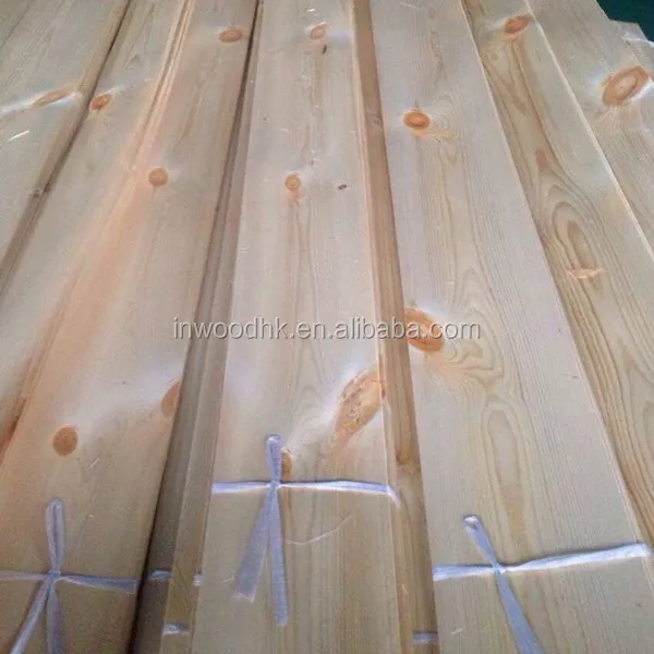 
Chinese Natual Knotty Pine Wood Veneer for Plywood 