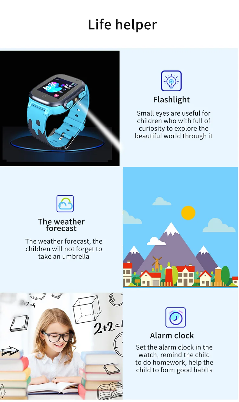 Yqt Q15 New Design Imo Kids Smartwatch Sos Tracking Watch With Camera  Flashlight Wristwatch Anak Jam Tangan - Buy Anak Jam Tangan,Kids Smart  Watch,Imo Watch Product on Alibaba.com