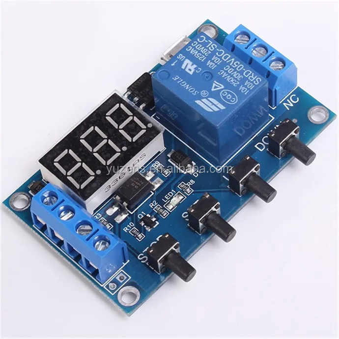 Case XY-J03 1 Channel Red LED Relay Board On/Off Timing Trigger Delay Cycle 