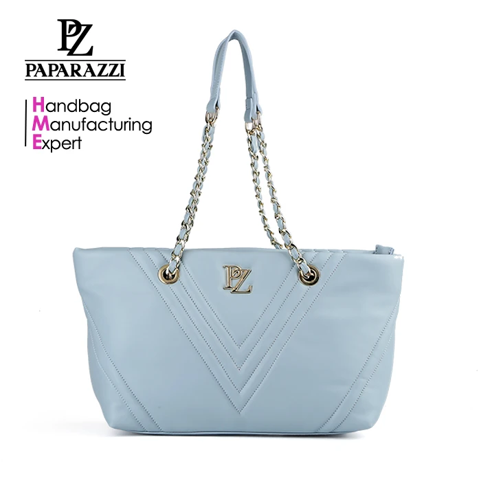 

6971-BSCI approval manufacture women's shoulder bag wholesale female shopper bag, Light blue, various colors are available