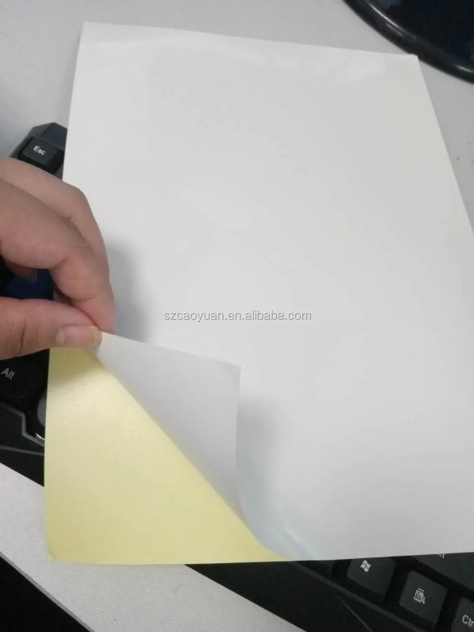 A4 adhesive paper