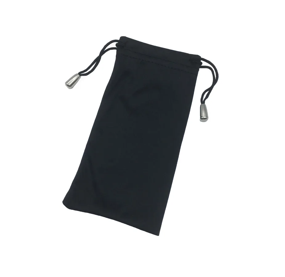 

Plain Dyed Drawstring Microfiber 100%polyester 170GSM Cloth Pouch Bag, Color is customized